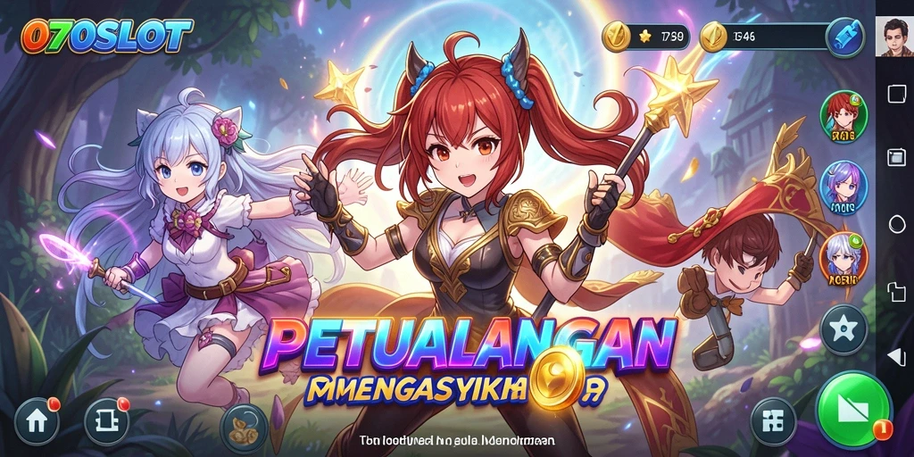 Tampilan gameplay yang menakjubkan di 070SLOT.