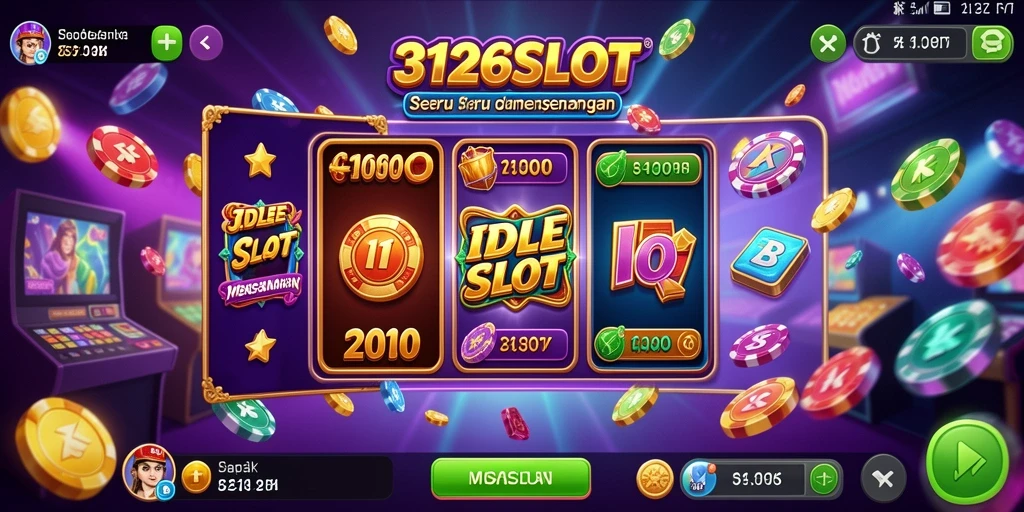 Screenshot utama 3126SLOT menampilkan gameplay menarik dengan opsi putaran otomatis.