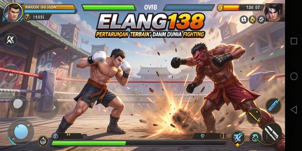 Tangkapan layar <strong>ELANG138</strong> menampilkan aksi pertarungan yang menegangkan.