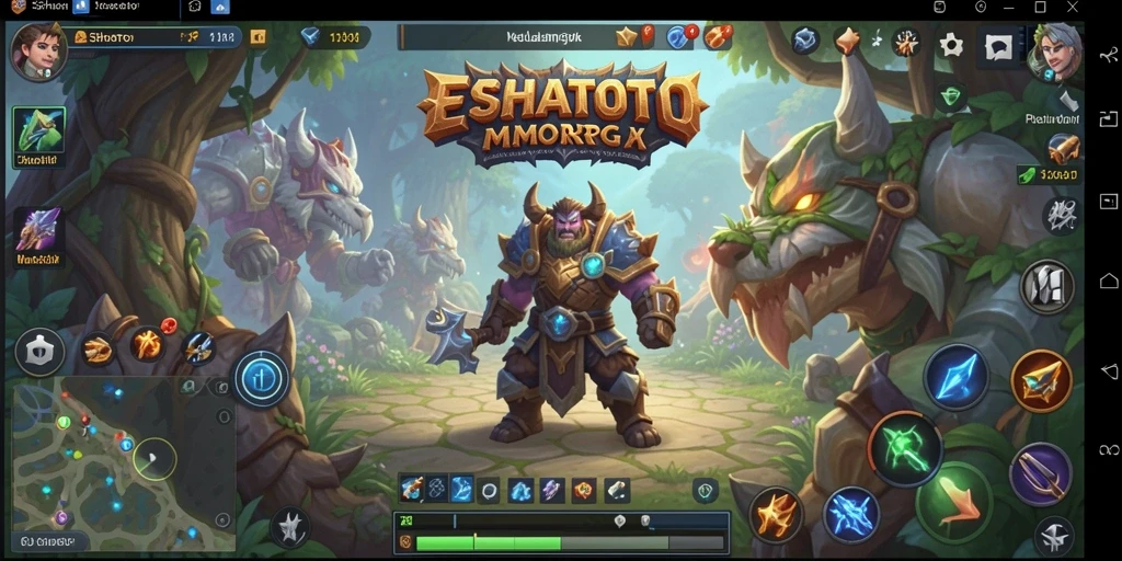 Screenshot gameplay ESHATOTO yang menunjukkan petualangan seru.