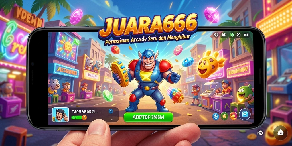 Screenshot utama JUARA666 menampilkan gameplay seru dan mengasyikkan.