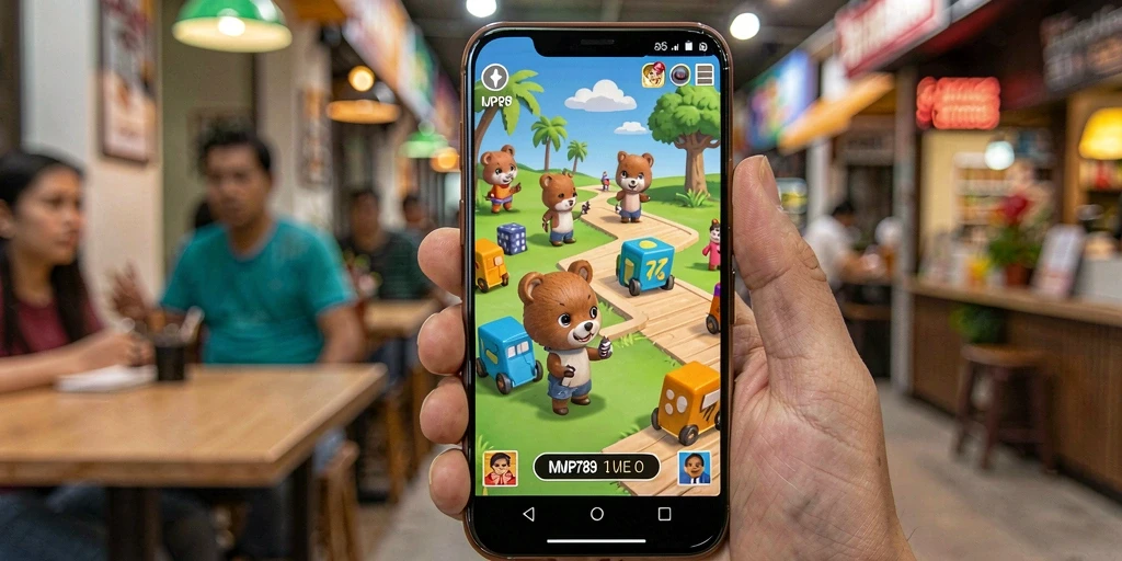 Tampilan gameplay serius dan mengasyikkan dari MVP789.