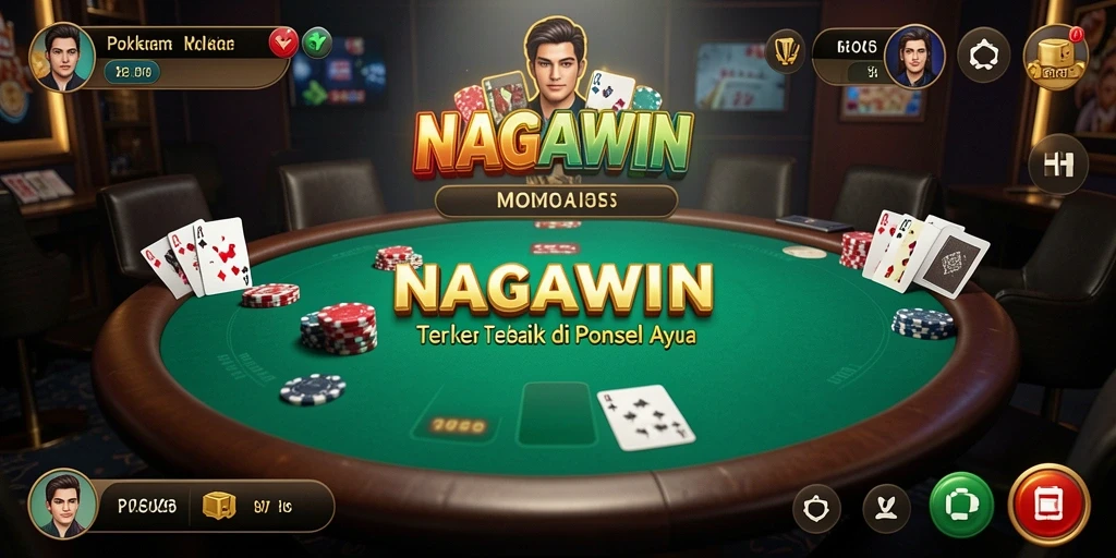 Tampilan gameplay NAGAWIN yang menegangkan dan seru.