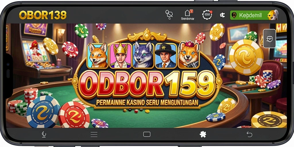 Tampilan gameplay seru dari OBOR138 dengan berbagai permainan Kasino.