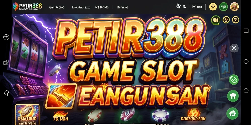 Screenshot permainan PETIR388 menampilkan aksi seru di mesin Slot.